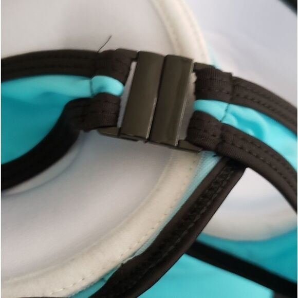 Strapless teal bikini size 34B - Picture 5 of 6